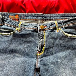 Pepe men’s jeans.  Distressed five-pocket.  Size 36x32.